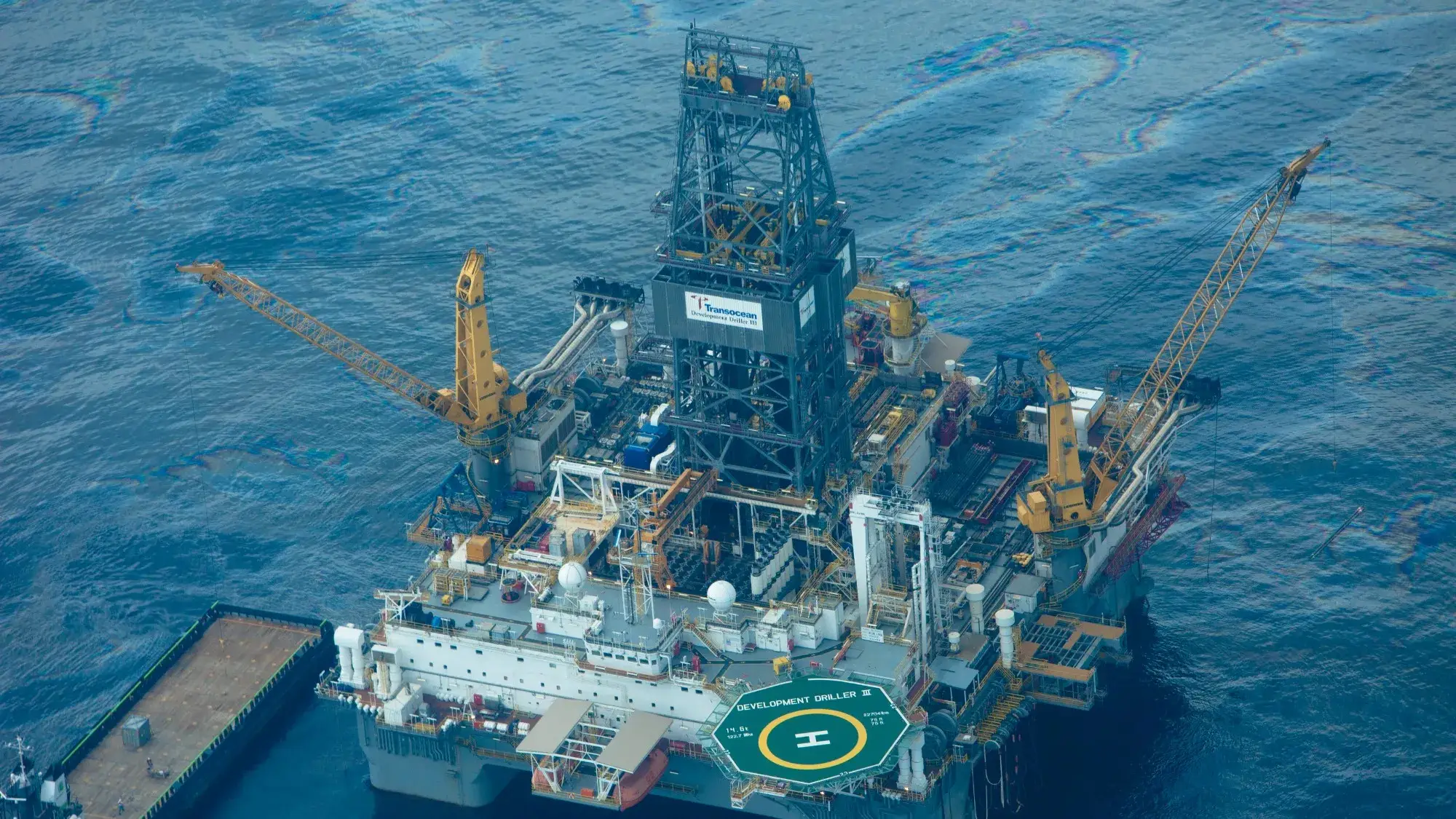 guy on oil rig